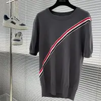 在飛比找Yahoo!奇摩拍賣優惠-『名品站』Thom Browne休閒短袖T恤 英倫風型男圓領