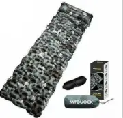 Mtouock Camping Sleeping Pad Ultralight Inflatable Camping Mat with Pillow - NEW