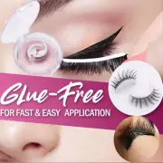 Glue-Free Lashes Lashes Extension Reusable Self-adhesive Natural Curly ❆