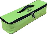 Acclaim Pisa Rigid 4 Bowls Mini Heavyweight Nylon Level Green Lawn Flat Short Mat Indoor & Outdoor Locker Bowling Bag