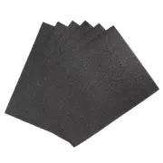 EVA Foam Sheets Glitter Black 10.8 Inch x 8.5 Inch 2mm Thick Crafts Foam 15Pcs