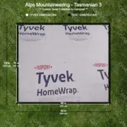 Tyvek Footprint for the Alps Mountaineering Tasmanian 3 Tent