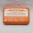 Dr. Bronner's All-One Hemp Tea Tree Pure Castile Bar Soap 5oz