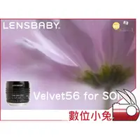 在飛比找PChome商店街優惠-數位小兔 【LENSBABY Velvet 56 經典人像鏡