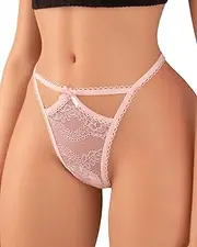[Banamic] Women's Thong T Back Low Waist Panties Sexy G-String Seamless Underwear