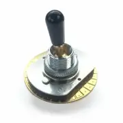 Free-way 3X3-05 Ultra 3 Way 6 Position Toggle Switch, Nickel, black+cream tips