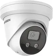 Hikvision 30 m IR Range 8 MP 4K AcuSense Strobe Light and Audible Warning Fixed Turret Network Camera