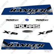 Fits Polaris Ranger 700 XP Decal Kit UTV Custom Blue - 2009-2011 - 3M VINYL!