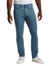 Robert Graham Madsen Straight Fit Jeans in Slate Blue