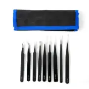 Tweezers Kits for Women Men with Storage Bag Tweezers Set Eyebrows Tweezers Kits