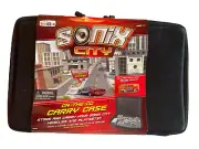 Sonix City On the Go Carry Case, Toy Car Case, Soft Shell Handle, 2012, Rare New