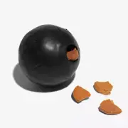Zee.Dog Cannon Ball Rubber Dog Toy | Durable, Floatable, Treat Dispensing