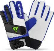 Vizari Junior Gloves for Protection & Grip Tri-Color Youth Soccer - Size 9