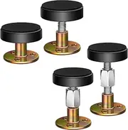 4 Pack Adjustable Threaded Bed Frame Anti-Shake Tool,Headboard Stoppers,Bedside Antishake Telescopic Support Stabilizer for Room Wall, Beds, Cabinets, Sofas