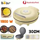 Bear Electric Crepe Maker Pancake Baking Pan BBQ Grill Plate Machine Tool 1500W