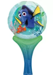 Disney Pixar Finding Dory Inflate-A-Fun Foil Balloon Birthday Party Supplies 12"