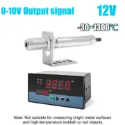 12V 0-10V Infrared Non-contact Thermometer Sensor Temperature Tool W/ Controller