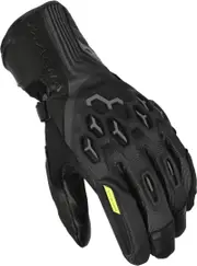 Macna Brawler RTX Solid waterproof Motorcycle Gloves, black, Size M for Men