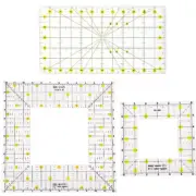 Sewing Tailor Ruler Set Patchwork Feet Tailor Yard Cutting Quilting Sewing Tool