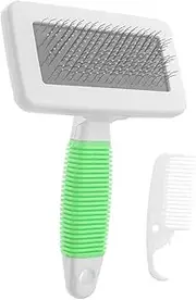 Parliky 1 Set Pet Grooming Brush for Cats Dematting Tool with Ergonomic Handle for Removing Tangles and Shedding Fur for Home Use Carpets
