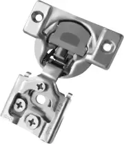 Berta (2 Pieces) 1/2 Inch Overlay Soft Closing Face Frame Cabinet Hinges, 105 De