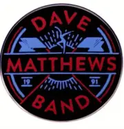 Music lapel pin - Band Logo - Dave Matthews band - AU Stock - Free Au Post