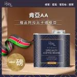 【HILES】肯亞AA極品咖啡豆-淺中烘焙(272GX2罐)