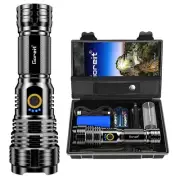 Flashlights LED High Lumens Rechargeable, 990000 Lumens XHP70.2 Super Bright ...