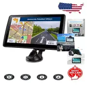 7-Inch Touchscreen Car GPS Navigator - Latest 2025 Maps & Voice Turn Directions