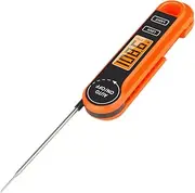 Gatuida Folding Meat Thermometer with Calibration Digital Kitchen Cooking Thermometer for BBQ Chicken and Seafood Screen Display Easy