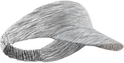 [COMPUKAS] Unisex Outdoor Sports Hat Breathable Summer Sun Visor with Curved Brim for Men and Women for Hiking Yoga Travel and Casual Activities Grey Color