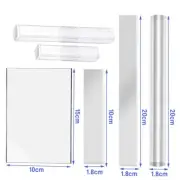 6Pcs/set Art DIY Tool Polymer Clay Craft Tools Acrylic Roller Rolling Pin Cutter