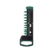 Socket Organizer 1/4" Drive x 12 Clips Portable Socket Clip Rail Holder, Green