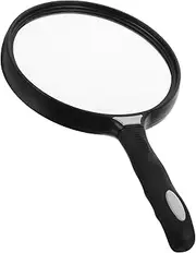 Ipetboom Handheld Magnifying Tool for Seniors Magnification Lightweight Reading Magnifier for Newspapers Books and Print for Reducing Strain and Fatigue