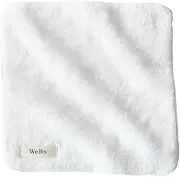 Wellis Sustainable Cotton Towel Handkerchief Natural White 1 Piece (Wellis Sustainable Cotton Towel Handkerchief, Natural White)