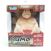 New XIB Sumo RC Wrestler-Red Rikishi-Sumo Stage & Remote Included 27-MHz
