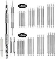 [EFIXTK] Spring Bar Tool,Watch Band Tool Set, Watch Wrist Bands Strap Removal Repair Fix Kit with 3 Extra Tips Pins & Heavy Duty 316 Stainless Steel Pins