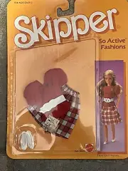 Vintage 1985 Skipper Doll So Active Fashions Mint in Packet No. 2234 Barbie NRFB