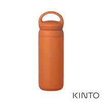 在飛比找PChome24h購物優惠-日本KINTO 提式輕巧保溫瓶500ml-橘