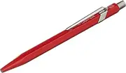 Caran D'ache 849: Metal Pen Ballpoint Red, Red Cartridge (849.020)