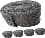 Rodent Proofing Kit 5pcs Steel Wool Barrier Mice Hole Filler Wire Wool Garage Door Seal Fill Fabric