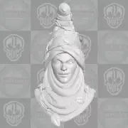 Sorgina v2 Basque Mythology custom head for Mythic Legions & other action figure