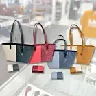 Michael Kors Lady Medium Handbag Tote Shoulder Purse Bag +Fashion Wallet Bifold