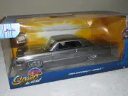 1964 CHEVY IMPALA STREET LOW JADA 1:24 OPENING HOOD, DOORS & TRUNK, WIRE WHEELS