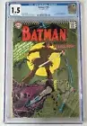 Batman #189 CGC 1.5 white pages DC Comics 1967 1st app The Scarecrow