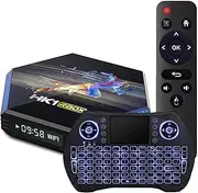 Ndroid 11.0 TV Box, 4RAM 64GB ROM, RK3566 64Bits ARM Cortex-A53@ Up to 1.5 Ghz Supports 2.4G 5G Dual Wifi/8K/BT 5.0 /3D/USB 2.0/H.265 Smart TV Box,4gb+64gb