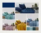 King Single Bed Flat Sheet Fitted Sheet Pillowcases Bedding Set Bed Sheet