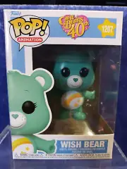 Funko Pop Vinyl Care Bears 40th Animation 1207 MIB Wish Bear 2022