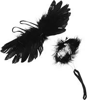 IWOWHERO Wings for Dolls Doll Wings Wing Prop Wings for Costume Mini Wing Props Decorative Doll Accessories