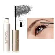 FOCALLURE - Longlash Waterproof Mascara 3mm Micro Brush- 2 Colors #2 BROWN